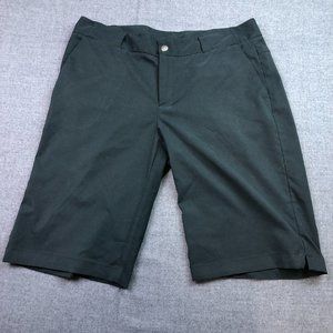 Columbia Shorts Womens 10 Black Hiking Walking Active Polyester Elastane